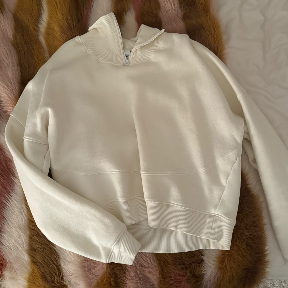 Outdoor voices quarter zip sweatshirt